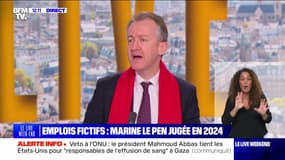 Emplois fictifs: que risque Marine Le Pen ? - 09/12