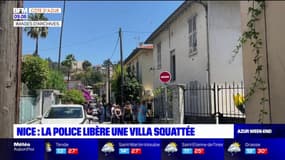 Nice: la villa squattée du quartier de la Madeleine a été libérée