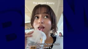 Une tiktokeuse teste la théorie de l'aéroport 