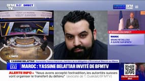 Visite d'État d'Emmanuel Macron au Maroc: "Vous imaginez ma fierté de revenir au Maroc avec un avion de la République française", affirme Yassine Belattar