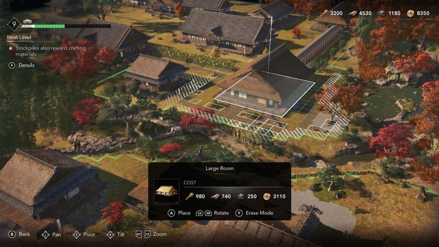 Assassin's Creed Shadows permettra d'avoir son propre village