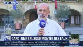 Dans le Gard, le maire de Bagnols-sur-Cèze évoque "400 campeurs évacués" à cause des orages
