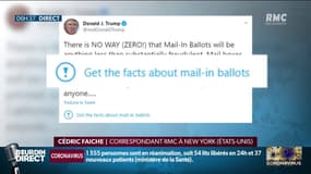 Twitter signale désormais certains tweets de Donald Trump comme "trompeurs"