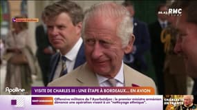 Visite de Charles III : une étape à Bordeaux... en avion 