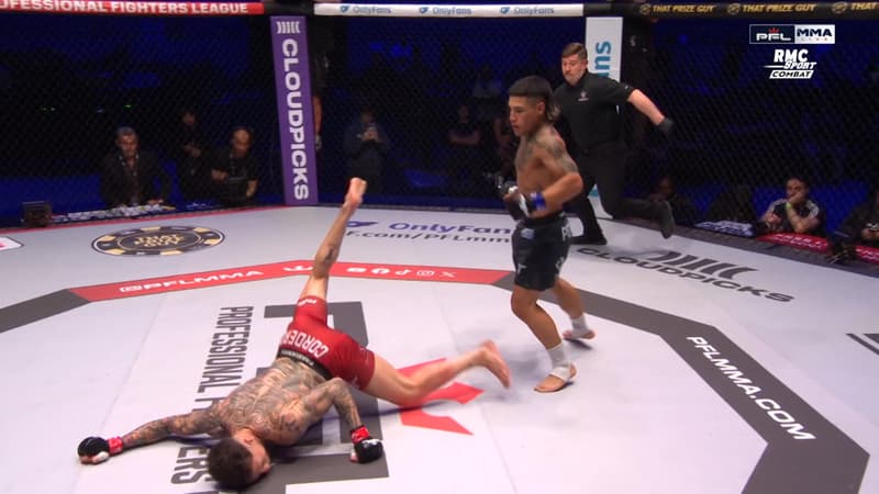 PFL MADRID : Le KO de ZINZIN de Pereira qui éteint Cordero