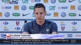 Florian Thauvin : "C'est clair que le match d'hier a créé quelque chose. C'est un match marquant pour tout le monde !"
