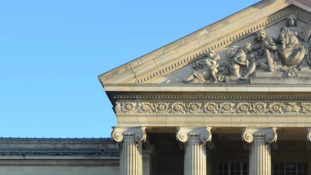 Le palais de justice d'Angers, le 18 novembre 2011.