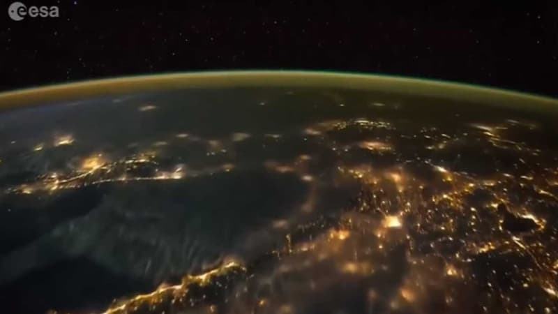 La Terre vue de la Station spatiale internationale