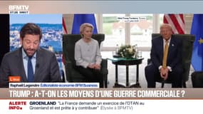 BFM éco : Trump, a-t-on les moyens d'une guerre commerciale ? - 21/01