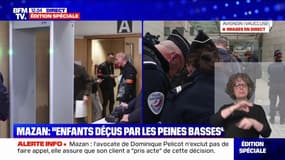 Procès Mazan: les enfants de Gisèle Pelicot "sont déçus de ces peines basses"