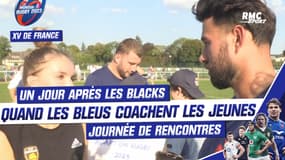 XV de France : Quand les Bleus entraînent des jeunes après leur succès contre les Blacks