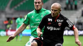 Florent Balmont à la lutte avec Jordan Veretout