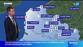Météo Nord-Pas-de-Calais: des bancs de brouillard et des nuages attendus, jusqu'à 8°C à Calais