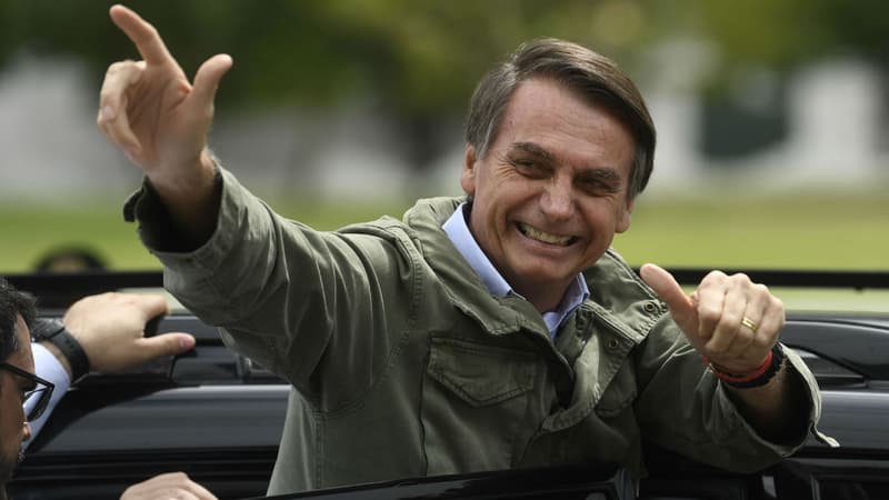 Jair Bolsonaro à Rio de Janeiro le 28 octobre 2018