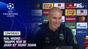 Real Madrid : "Mbappé rêve de jouer ici" sourit Zidane
