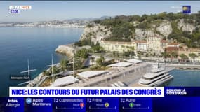 Nice: les contours du futur palais des Congrès se dessinent avant le début des travaux