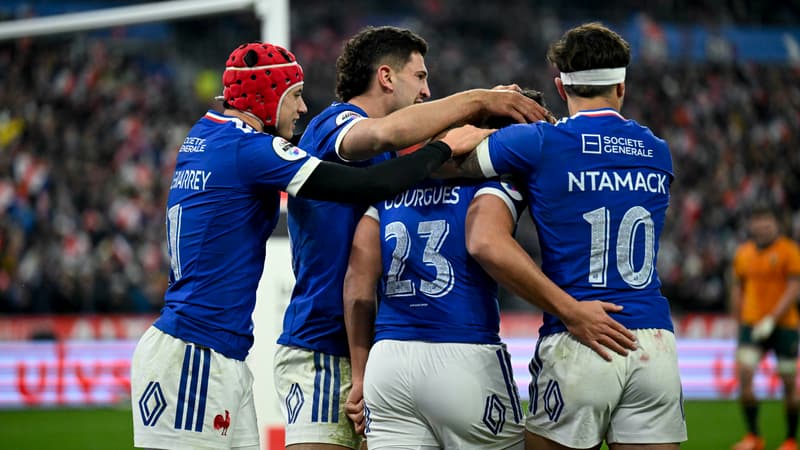 "Les jeunes prennent le pouvoir": Saint-André dresse le bilan de la tournée automnale du XV de France