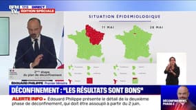 Situation épidémiologique: selon Philippe, "tous les indicateurs sont au vert, à l'exception de deux deux départements, le Val-d'Oise et Mayotte"
