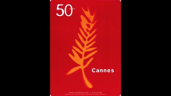 L'affiche sur 50e festival de Cannes, en 1997. L'affiche sur 50e festival de Cannes, en 1997.