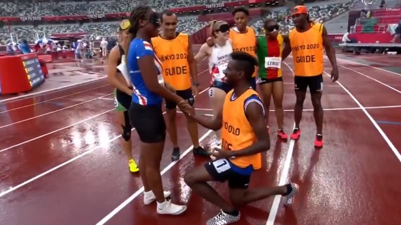 Jeux paralympiques 2021: un guide demande en mariage son athlète malvoyante sur la piste de Tokyo