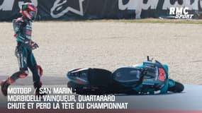 MotoGP / San Marin : Morbidelli vainqueur, Quartararo chute et perd la tête du championnat