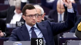 Jordan Bardella à Strasbourg le 2 avril 2025