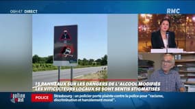 Panneaux sur l'alcool au volant retirés: "Les vignerons forment un lobby qui agit sur le politique" dénonce la Ligue contre la violence routière