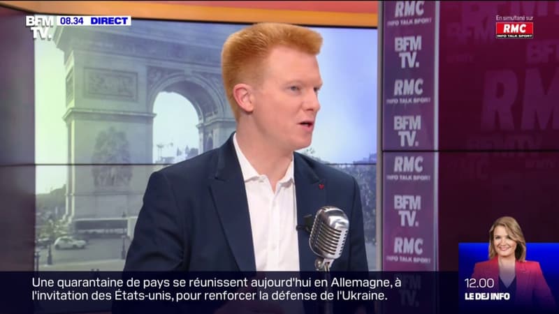 Adrien Quatennens maintient qu'Emmanuel Macron est 