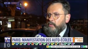 Manifestation des auto-écoles: "On veut tuer les écoles de conduite de proximité"