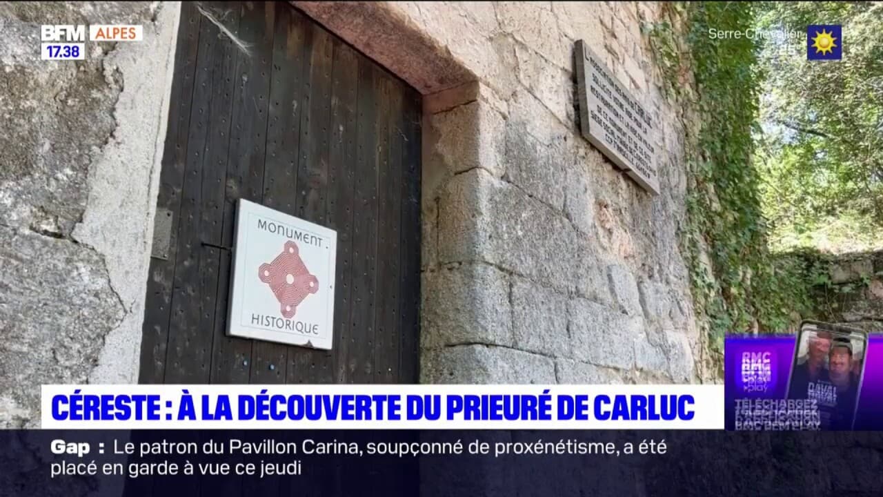 Carluce Céreste: à la découverte du prieuré de Carluc