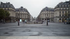 La place de l'Opéra lors d'une journée sans voiture en septembre 2015.