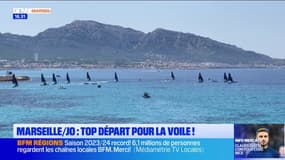 JO 2024: les épreuves de voile ont débuté ce dimanche à Marseille