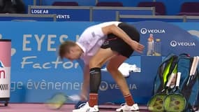 Alexander Bublik lors de l'Open Sud de France, à Montpellier le 8 février 2023