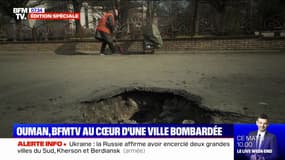 Reportage au cœur d'Ouman, ville bombardée dans le centre de l'Ukraine