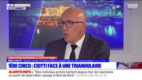 Législatives à Nice: Éric Ciotti estime que "le danger est à gauche"
