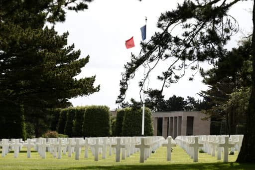 Le cimetière américain de Colleville-sur-Mer, en Normandie, le 6 juin 2020 Le cimetière américain de Colleville-sur-Mer, en Normandie, le 6 juin 2020