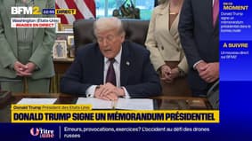 "C’est très important de sauver le pays contre les crimes violents", affirme Donald Trump depuis la Maison-Blanche