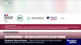 MaPrimeRenov' sera relancée le 30 septembre