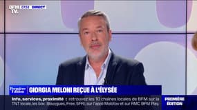 ÉDITO - Giorgia Meloni à Paris: "L'objectif de cette rencontre, c'est l'apaisement après des mois de tensions"