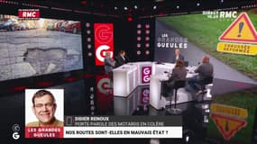 Didier Renoux, porte-parole des motards en colère : " Un motard peut mourir à cause d'un nid-de-poule !"