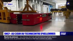 Lille: à la découverte du technicentre d'Hellemmes de la SNCF