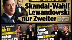 La une du sie de Sport Bild