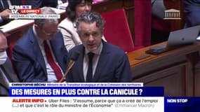 Christophe Béchu, ministre de la Transition écologique: "Le défi majeur est parfaitement illustré par cette vague de chaleur"
