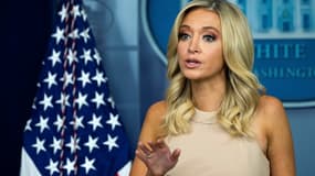 Le porte-parole de la Maison Blanche Kayleigh McEnany s'exprime lors d'un point de presse le 30 juin 2020