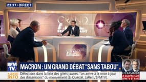 Emmanuel Macron: Un grand débat "sans tabou"