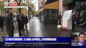 13-Novembre: une minute de silence observée devant le Bataclan