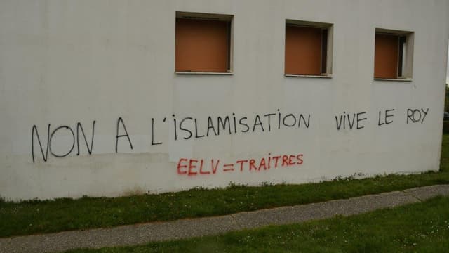 Un centre culturel musulman a été tagué, dimanche 11 avril 2021 à Rennes