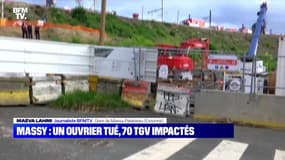 Massy: un ouvrier tué, 70 TGV impactés - 25/07