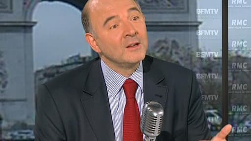 Le député PS du Doubs, Pierre Moscovici, sur BFMTV et RMC