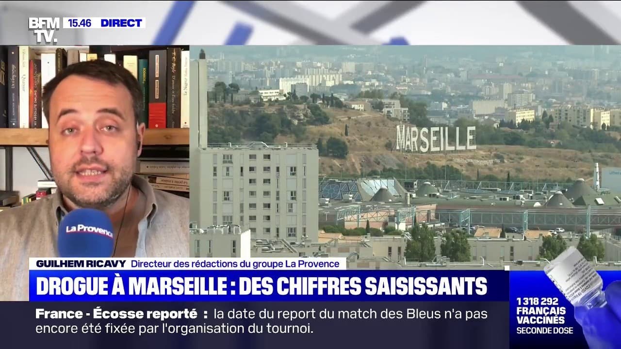 Actualités Direct Marseille Drogue à Marseille: "Il y a plus de 156 points de vente connus", selon